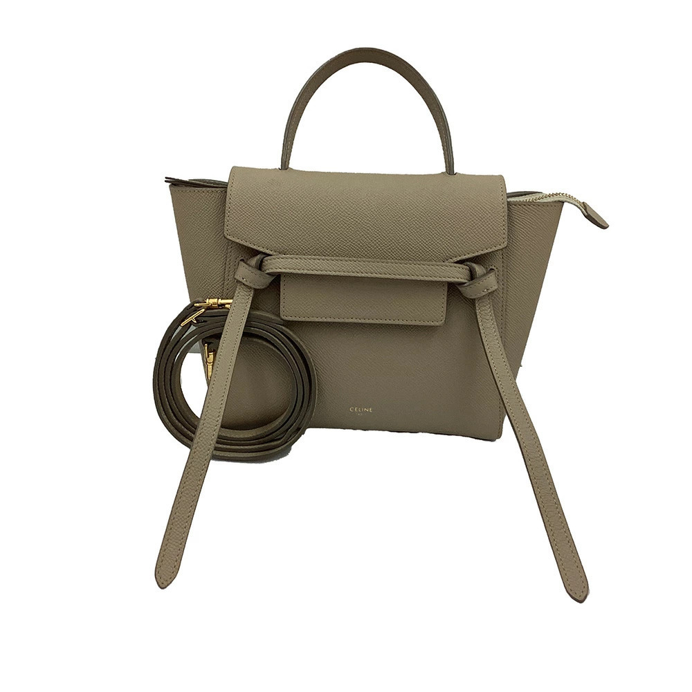 CELINE Belt Bag Beige Handbag Shoulder